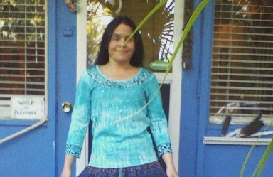 Native American author Amy Krout-Horn, author of My Father's Blood: photo courtesy of Gabriel Horn