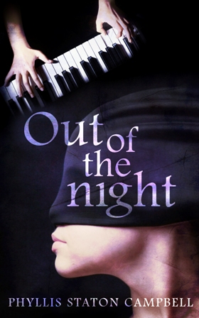 Out of the Night, a suspense novel by Phyllis Campbell, book cover